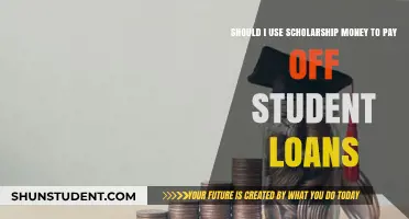Scholarship Money: Student Loans or Tuition Fees?