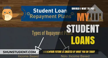 Student Loans: When to Pay and When to Wait