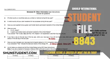International Students: File 8843 for Tax Benefits