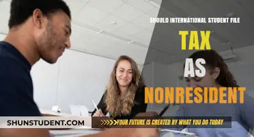 International Students: File Taxes as Non-Resident?