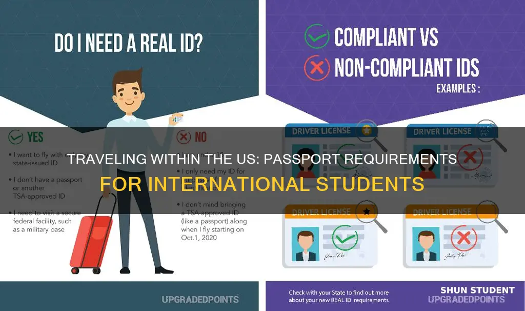 should international students carry passport when travelling within the us