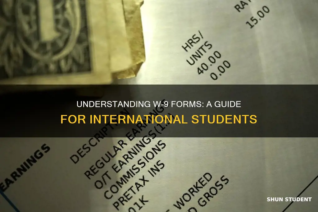 should international students fill the w-f form