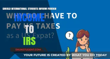 Foreign Income: IRS Reporting for International Students