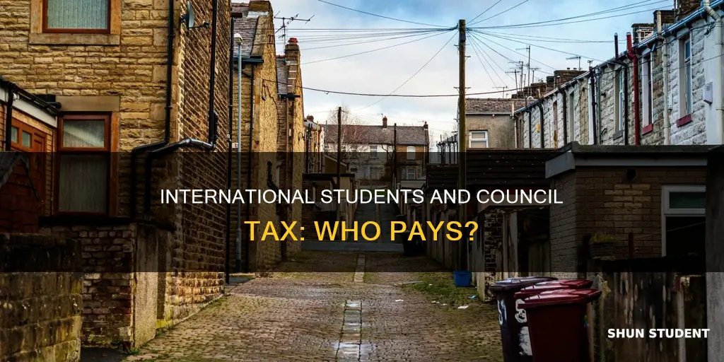 should international students pay council tax