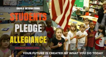 Pledging Allegiance: International Students' Dilemma