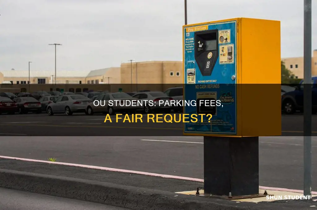 should ou students pay for parking
