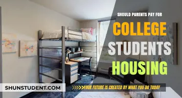 Parents Funding College Housing: Is It Fair?