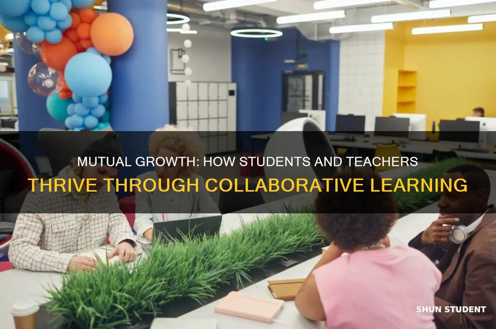 should student and teacher benefit from learning