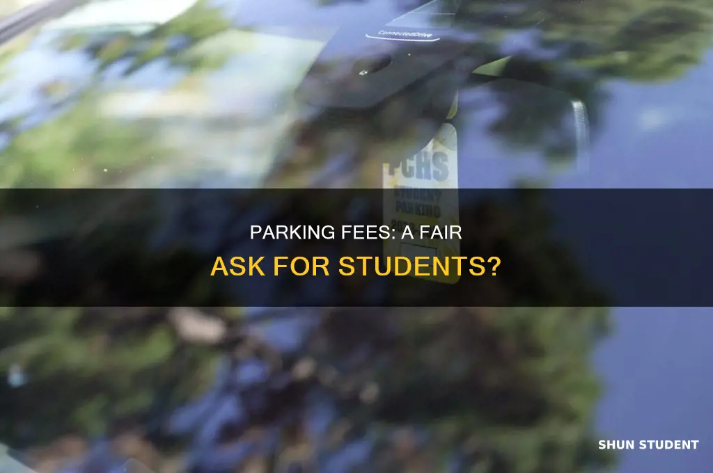 should student pay for parking