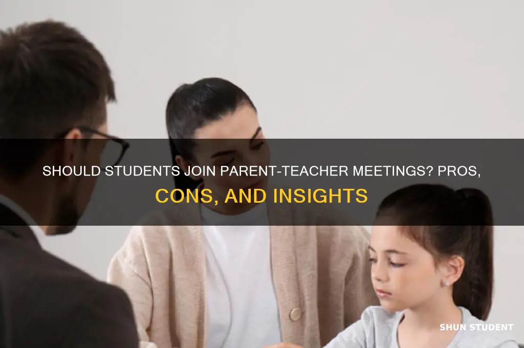 should students attend parent teacher interviews