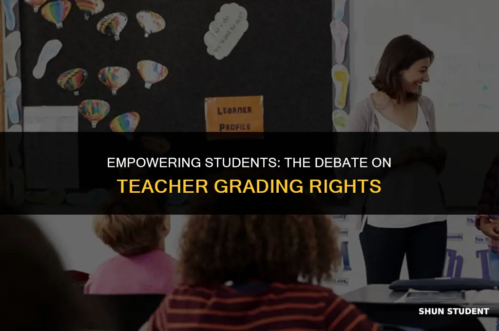 should students be able to grade their teachers nytimes