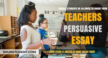 Empowering Students: The Debate on Teacher Grading by Students