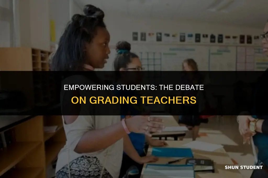 should students give teachers grades