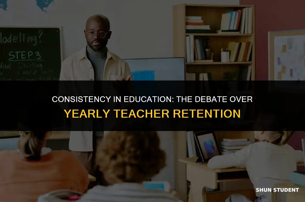 should students have the same teachers year after year