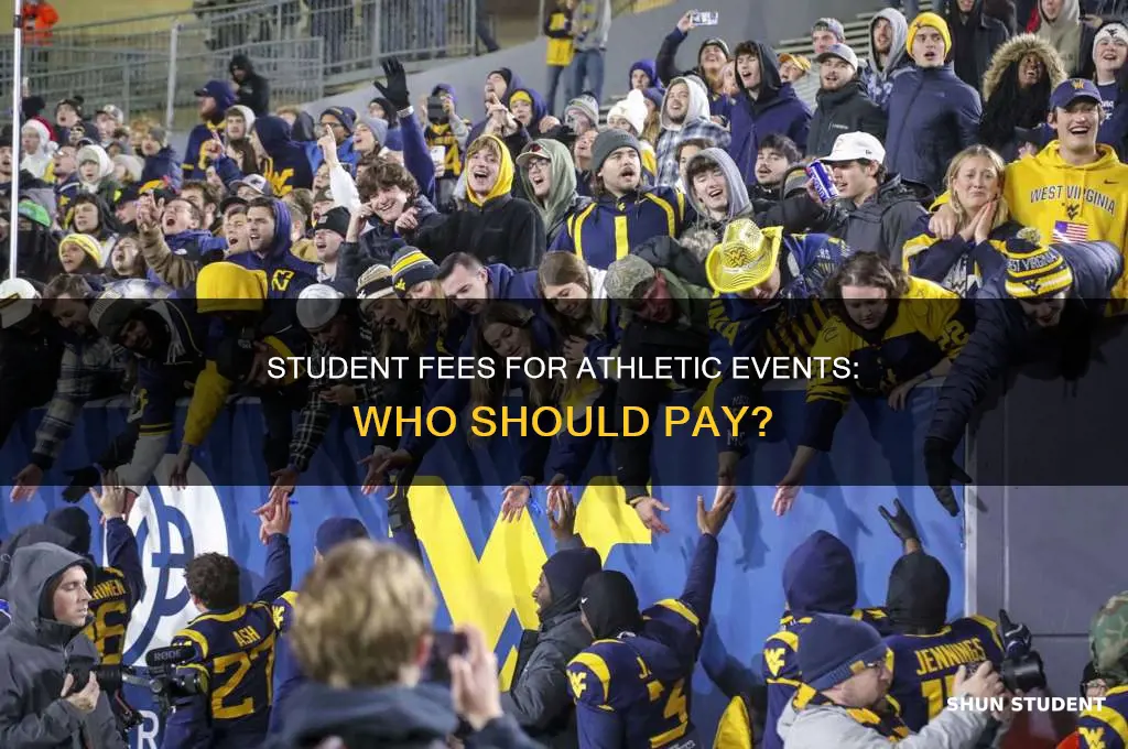 should students have to pay for athletic events