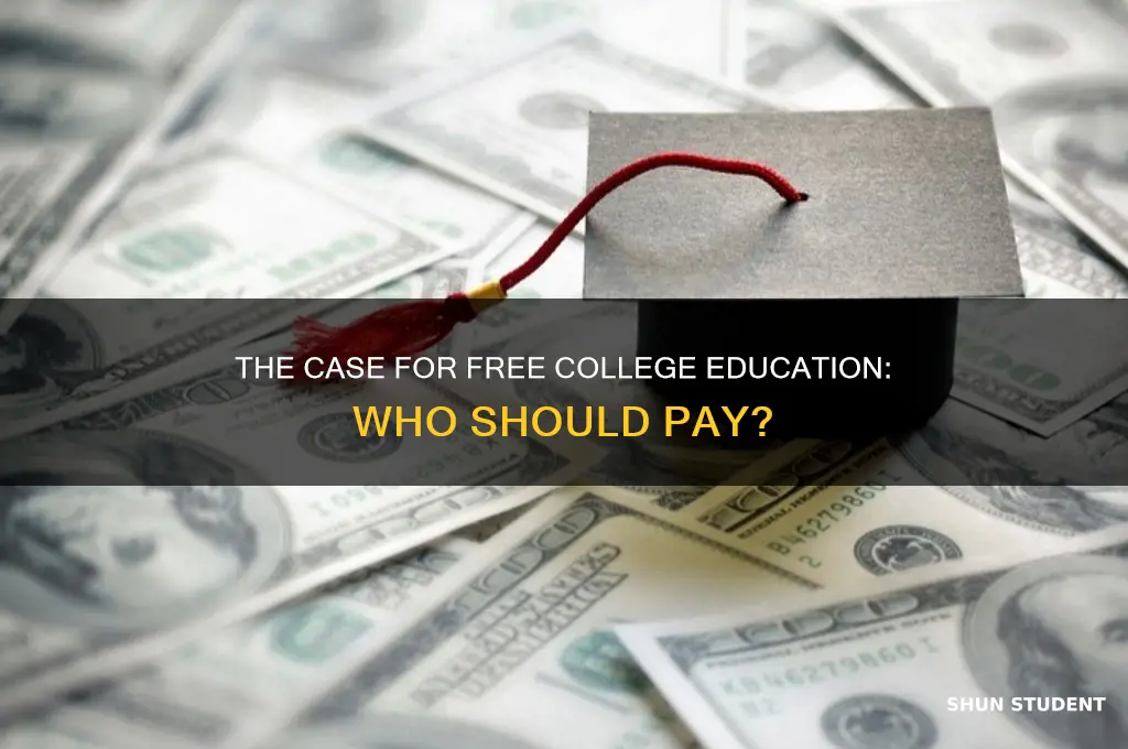 should students have to pay for college