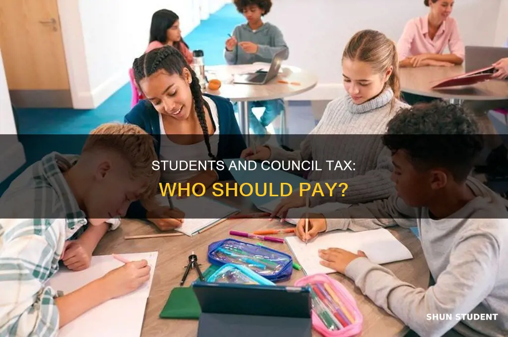 should students pay council tax
