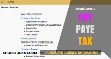 Students and PAYE Tax: Who Should Pay?