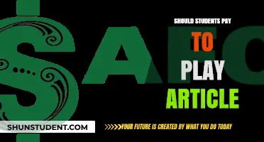 Pay-to-Play: A Fair Way to Fund Student Activities?