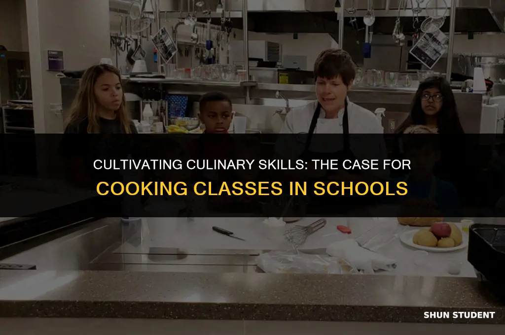 should students take cooking classes