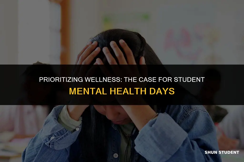 should students take mental health days