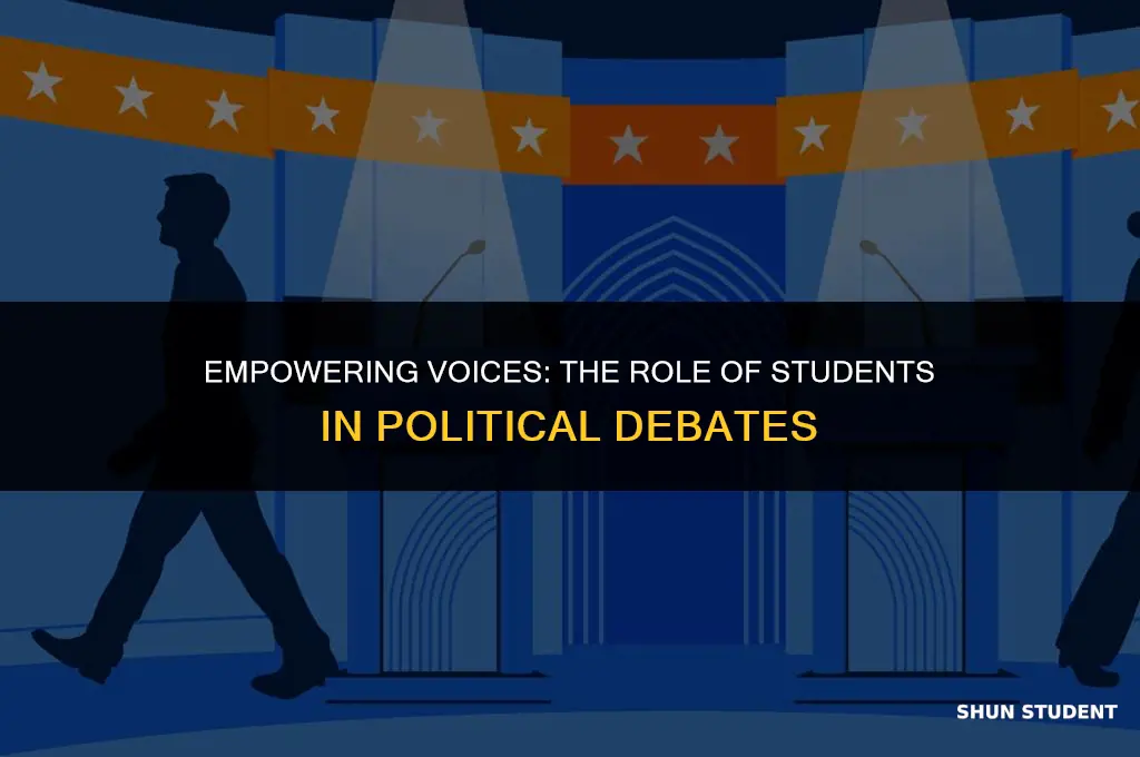 should students take part in politics debate