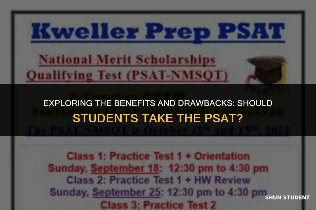 should students take psat