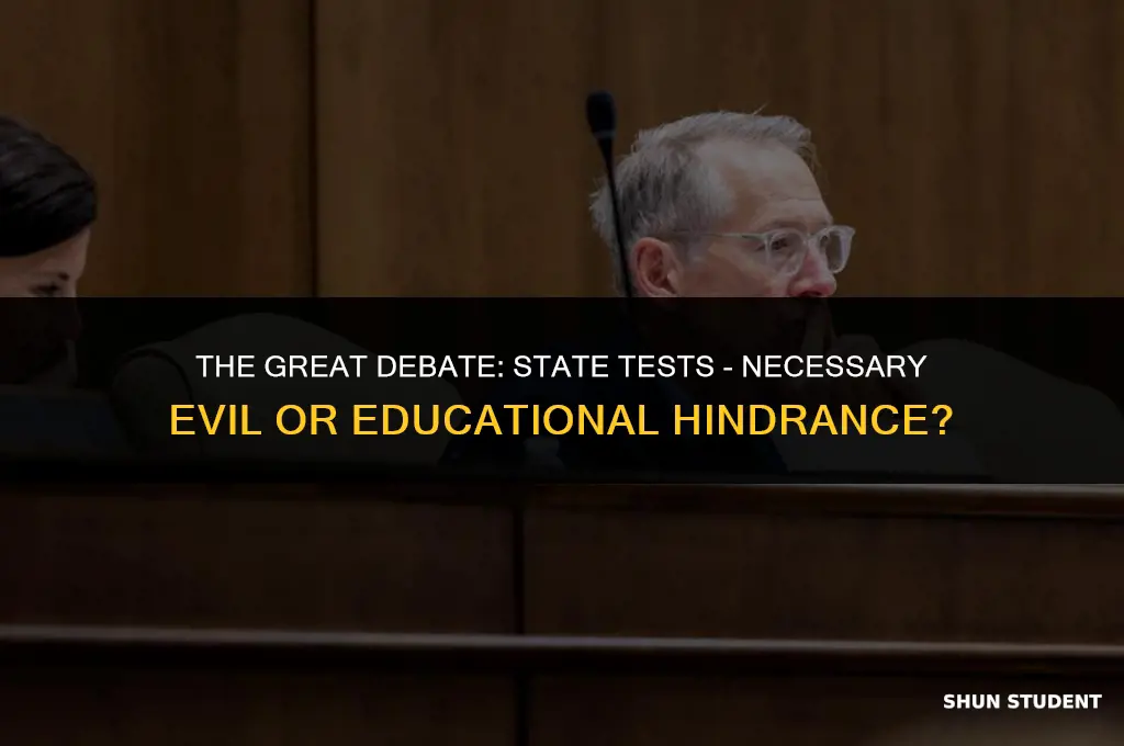 should students take state tests