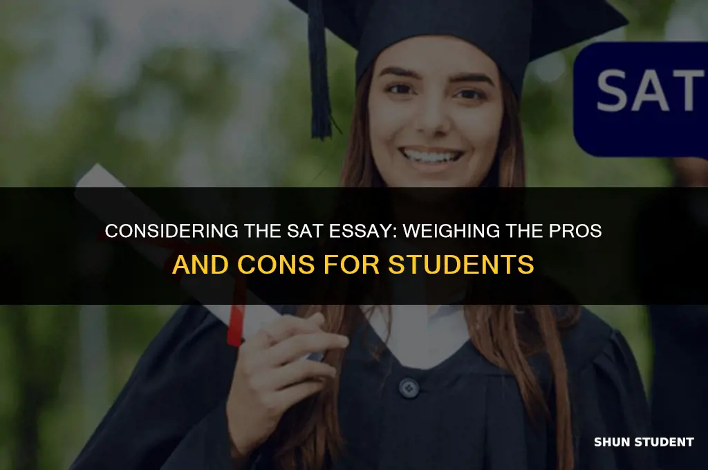 should students take the sat with essay