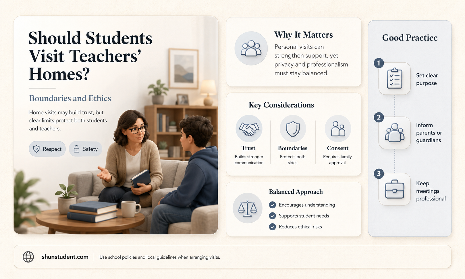 can a student go to a teacher
