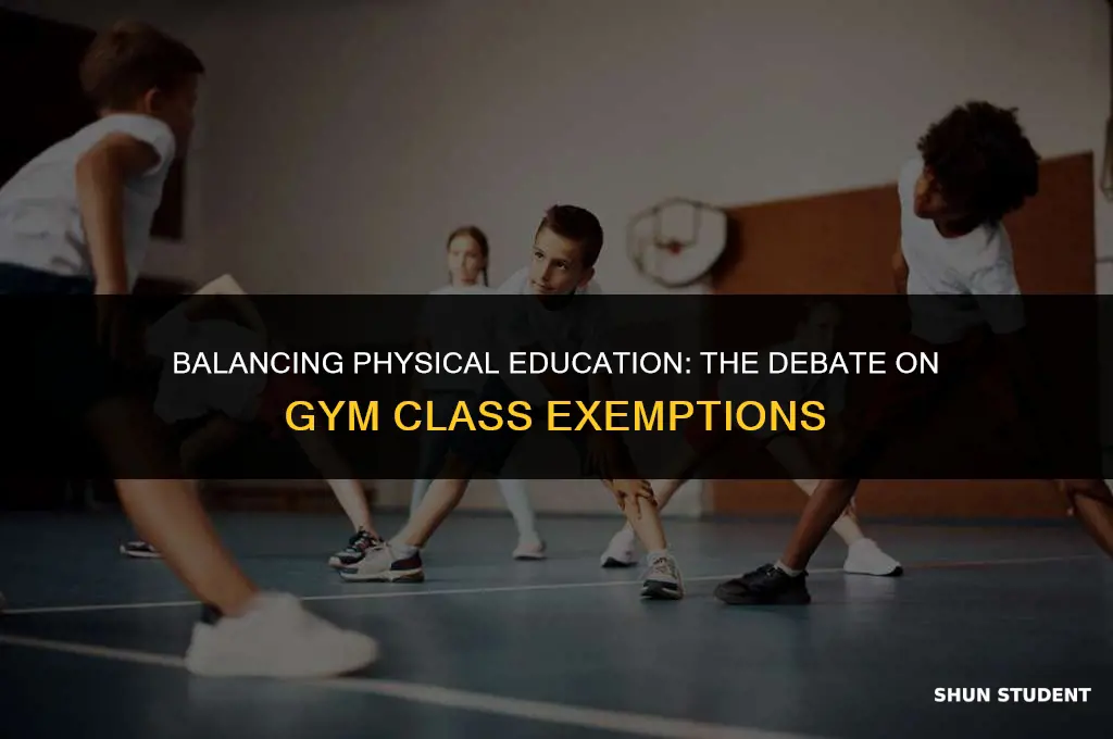should students who have pe take gym class