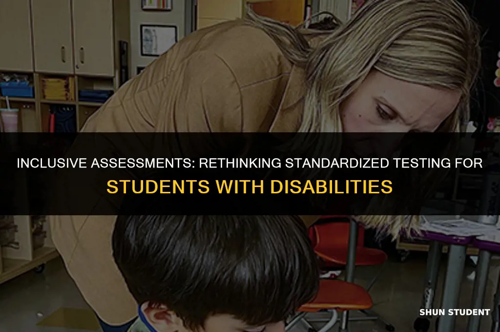 should students with disabilities have to take standardized tests