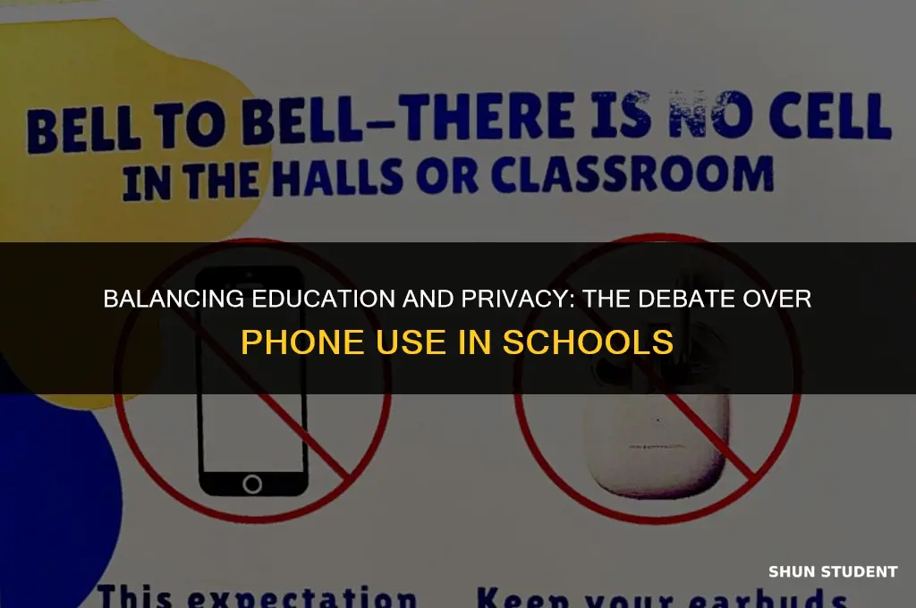 should teachers be able to take students phones