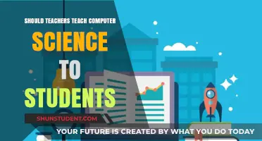Empowering Future Innovators: Should Teachers Teach Computer Science?