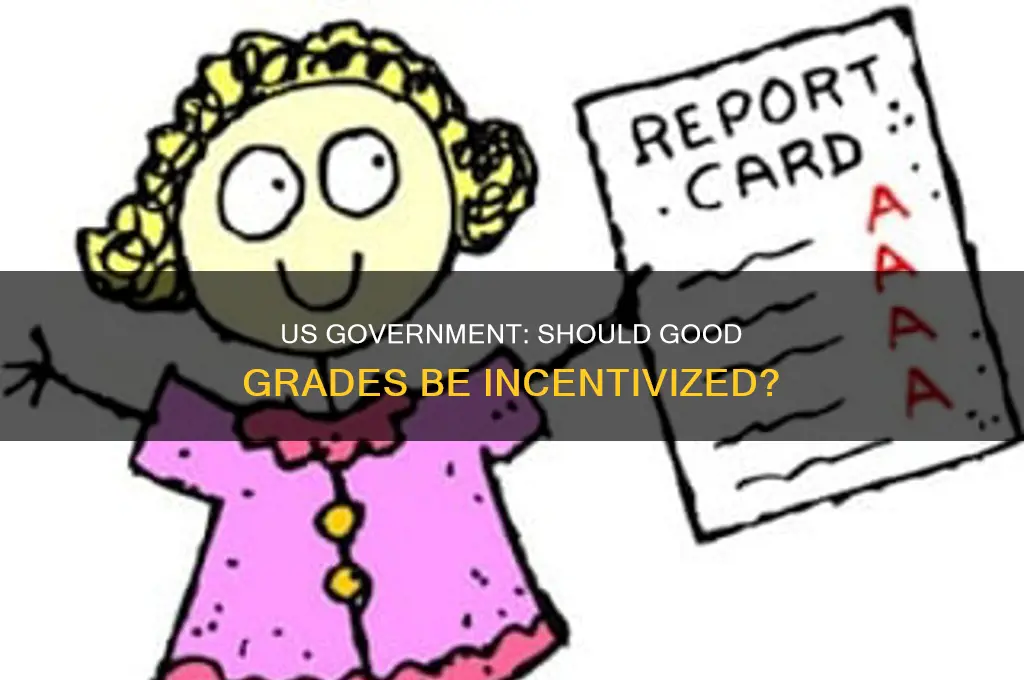 should the united states government pay students for good grades