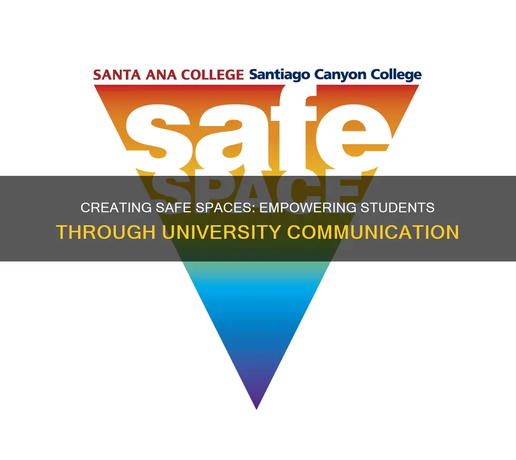 should universities provide students with safe spaces for communication