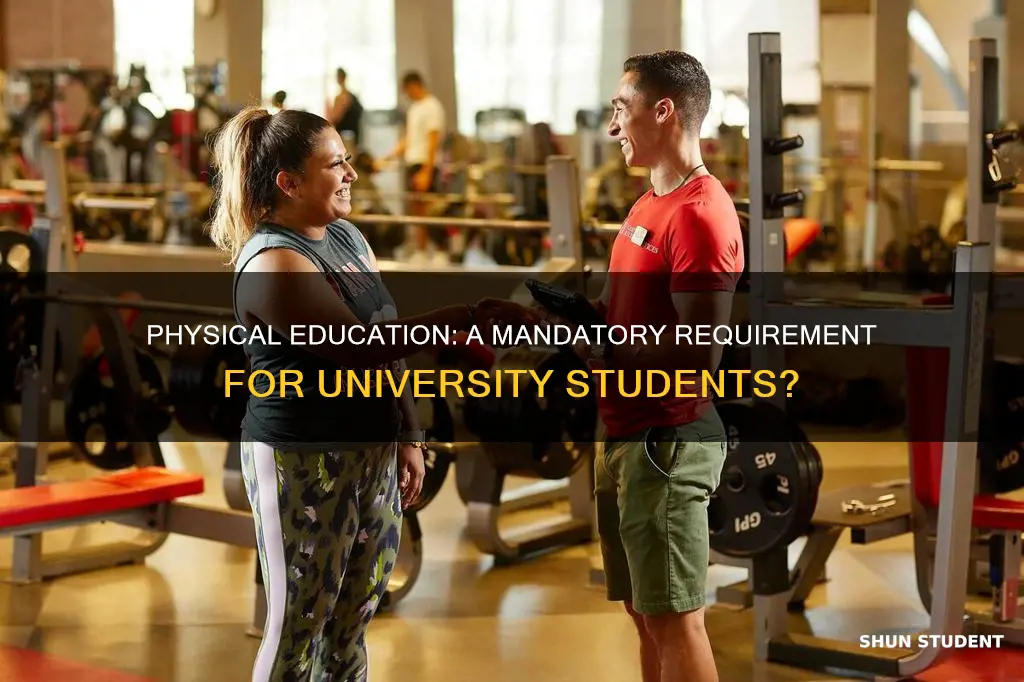 should universities require students to take physical education classes