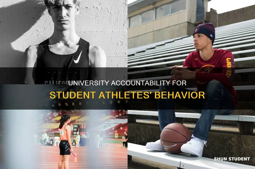 should university held liable for behvaiors of student athletes