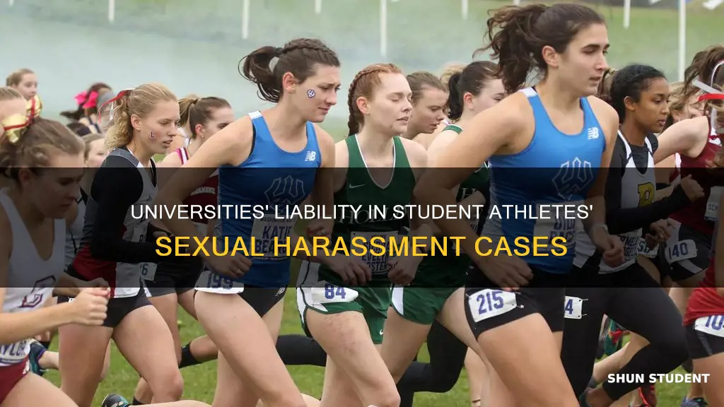 should university held liable for sexual harrasement of student athletes