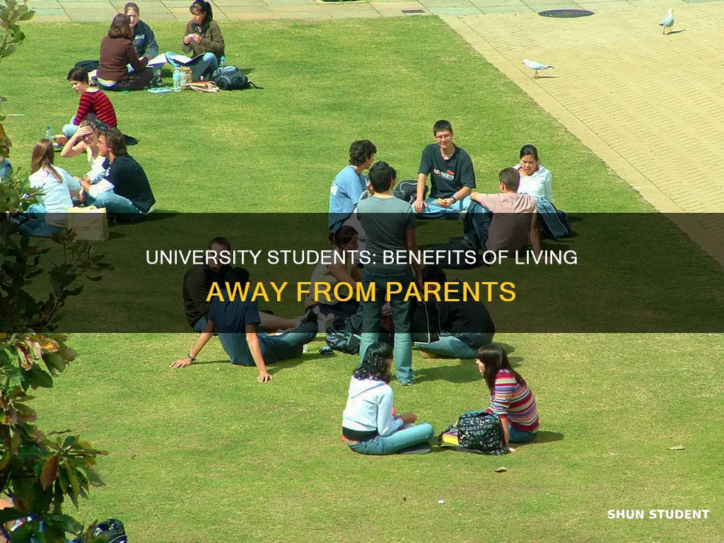 should university level students live away from their parents