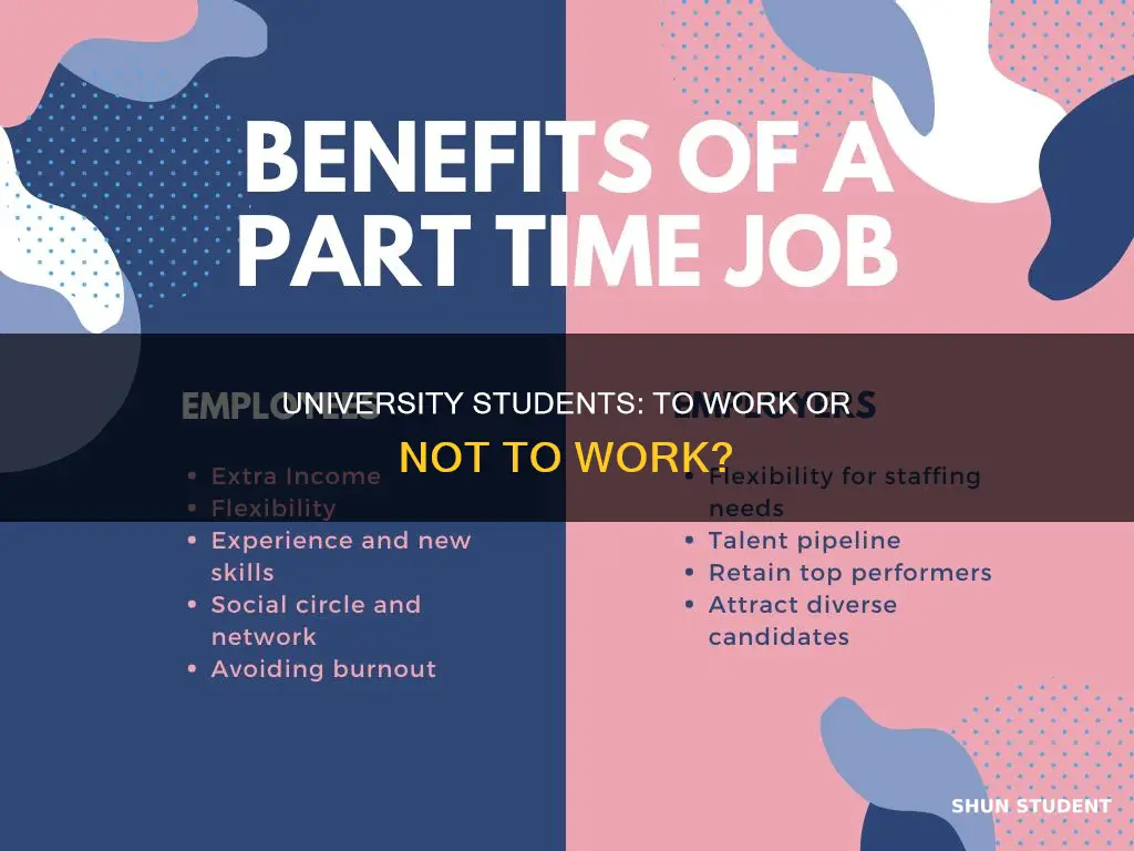 should university students have a part-time job