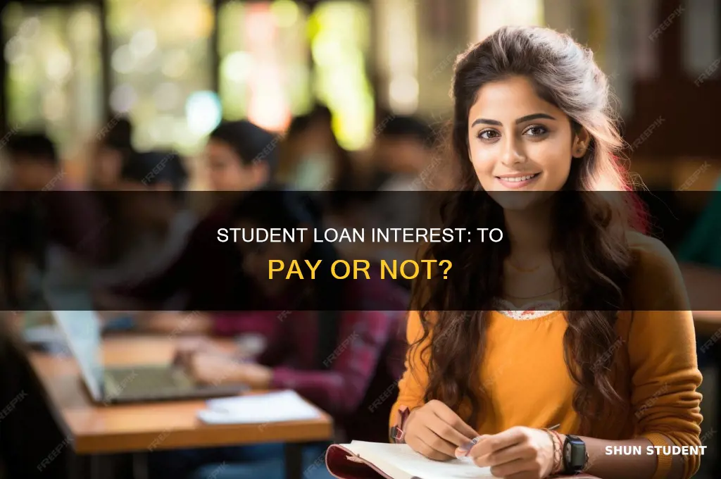should yo pay off your student loan interest first
