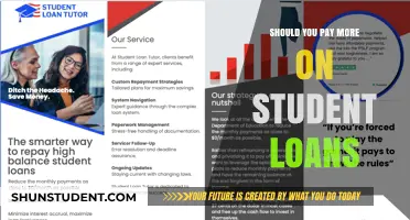 Student Loan Strategies: When to Pay More