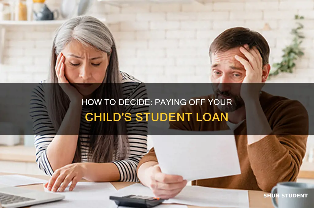 should you pay off your child