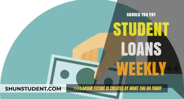 Paying Student Loans Weekly: A Smart Move?