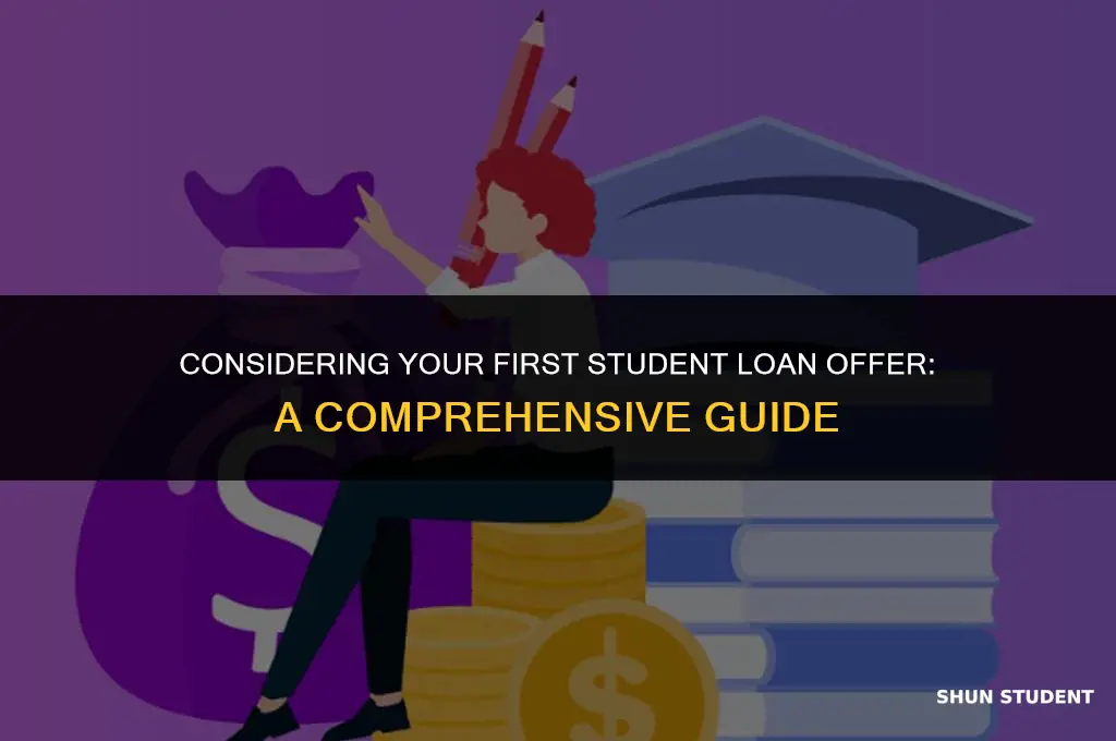 should you take the first student loan that is offered