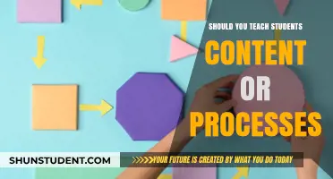 Content vs. Processes: Which Should Educators Prioritize in Teaching?