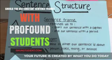 Fostering Profound Understanding: The Debate on Constant Sentence Frames