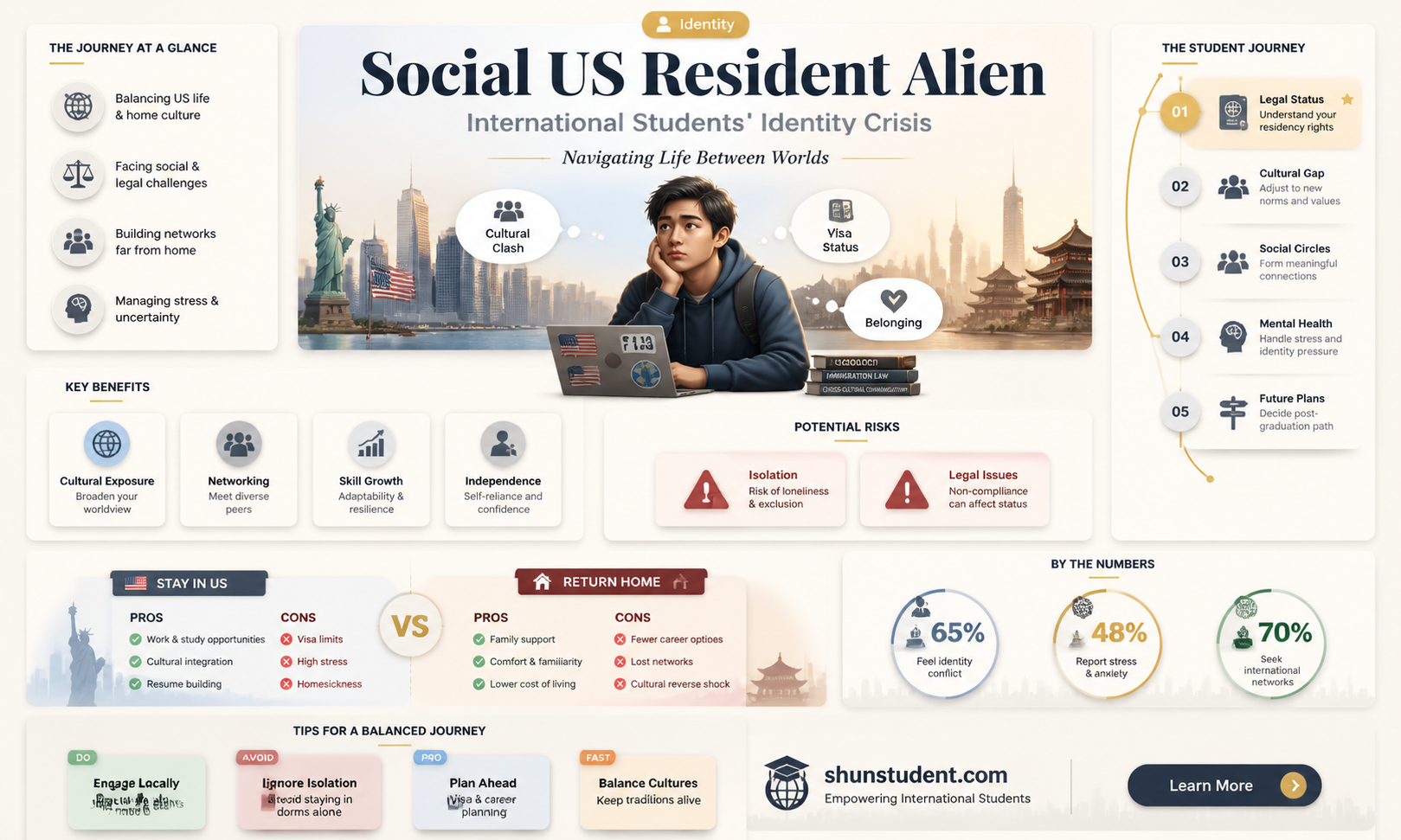 are international student with social us resident alien