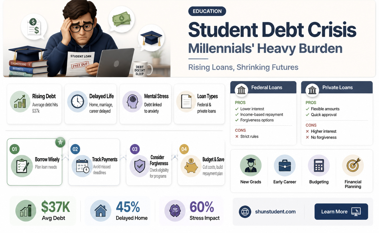 are millenials paying student debt